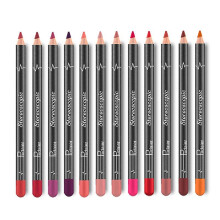 12pcs Lip Liner Pencil Waterproof Lipstick Liner Lip Makeup Tool
