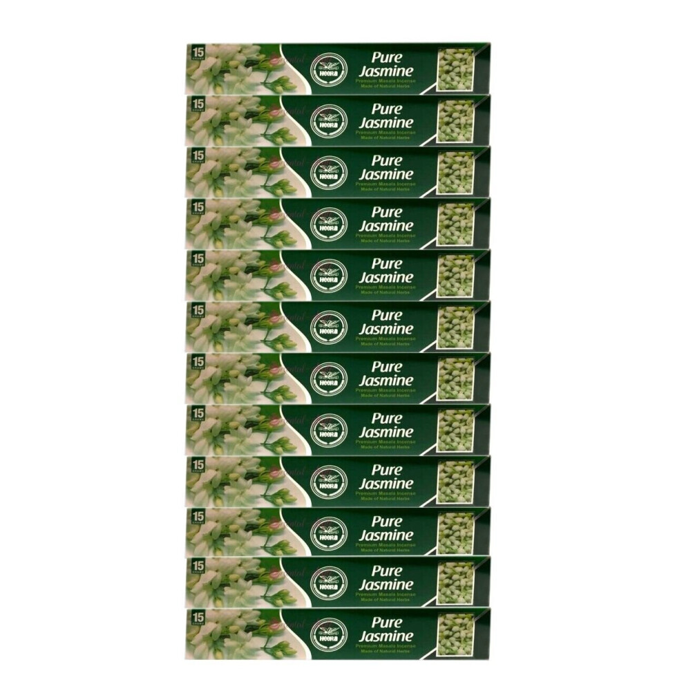 Heera Jasmine Agarbatti 15stk(Pack of 12)-Incense Stick Floral Aroma-image-OPC-PB79VQW-NEW