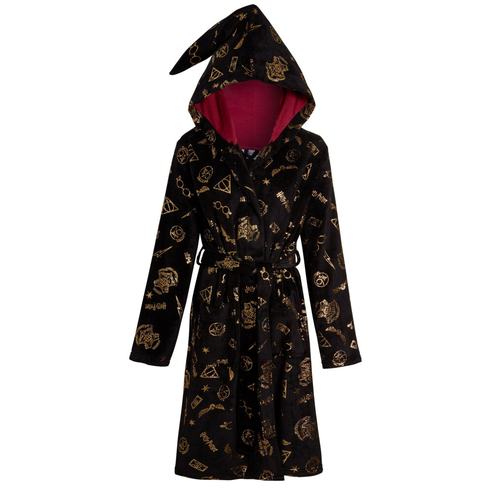 (S) Womens Harry Potter Dressing Gown