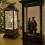 Snow Time Christmas Water Lantern Spinner with Santa Scene Battery Powered LED 1