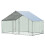 Gymax Large Spire-Shaped Chicken Coop Galvanized Metal Hen House 1