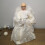 Premier Premier 30cm White Angel Tree Topper Decoration With Feather Wings 2