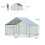 Gymax Large Spire-Shaped Chicken Coop Galvanized Metal Hen House 2