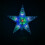 Snow Time Snow Time Multi-Coloured LED Star Christmas Tree Topper 1
