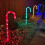 Premier 62cm Multi Coloured Christmas Candy Cane Garden Patio Illuminated Path Lights 1