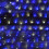 Premier Premier 1.7m x 1.2m 180 LED Multi Action Christmas Net Window Light Blue & White 1