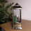 Snow Time Christmas Water Lantern Spinner with Santa Scene Battery Powered LED 2