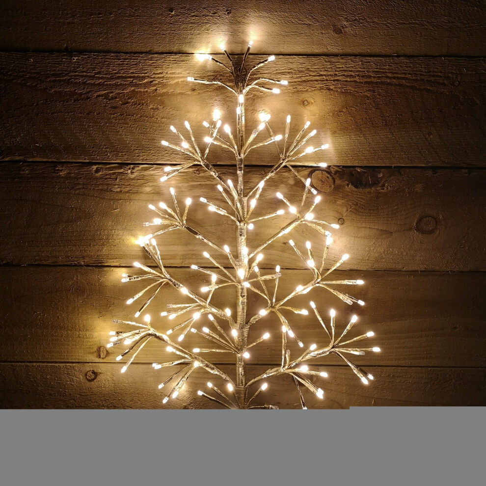 Premier Gold Tree Starburst With Warm White LEDs 60cm [LV191433G]