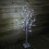 Snow Time 1.5m (5ft) Christmas Outdoor Birch Tree with 64 Ice White LEDs 2