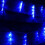 Premier Premier 6,9 m / 24 dråpeformede blå LED-julelys i Chaser-stil Innendørs / Utendørs 2