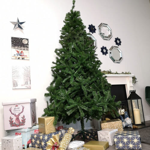 8ft Colorado Spruce Christmas Tree in Green with 1095 tips 148cm Diameter