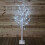 Snow Time 1.5m (5ft) Christmas Outdoor Birch Tree with 64 Ice White LEDs 6