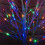 Snow Time 1.5m Christmas Outdoor Birch Tree with 64 Multicoloured LEDs 6