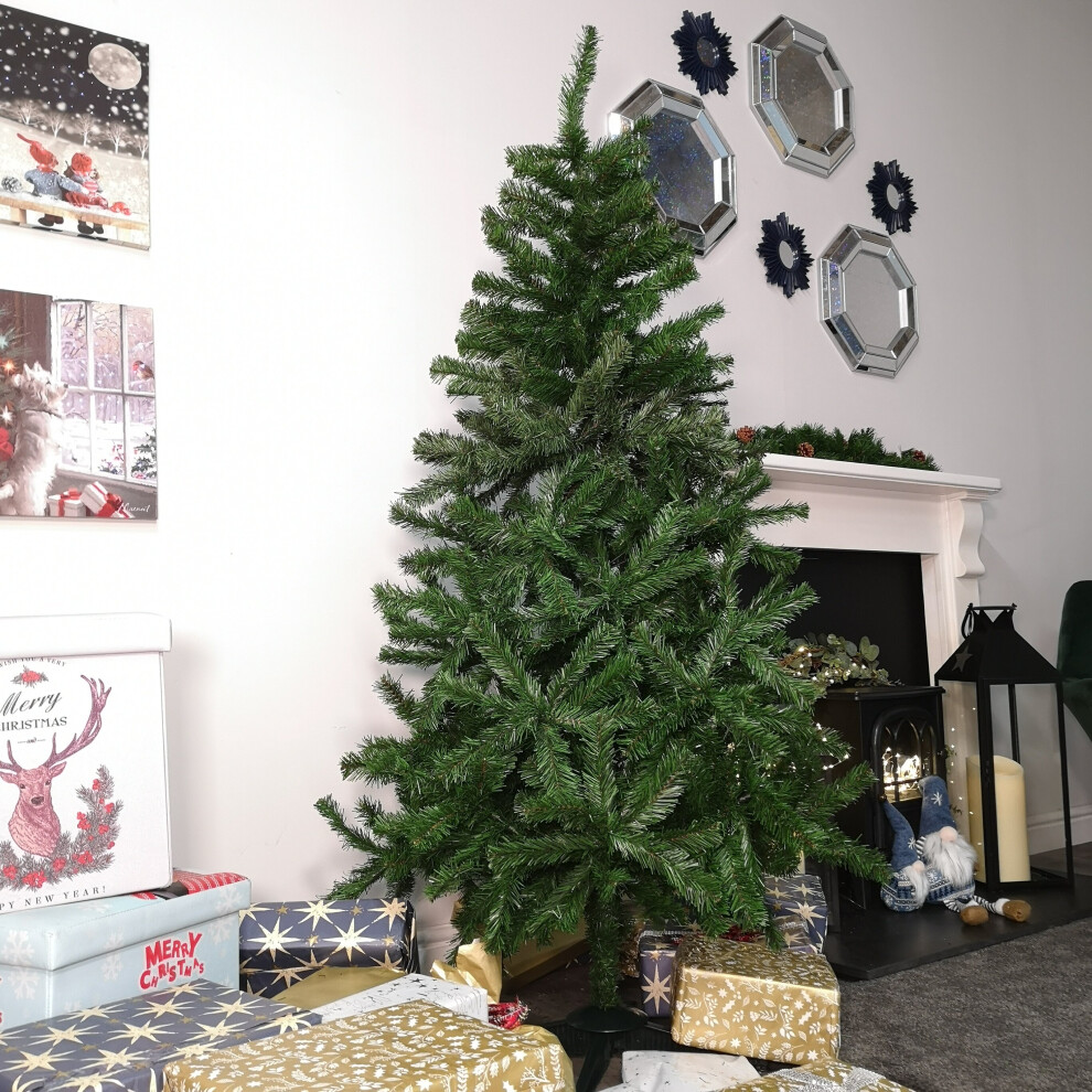 6ft Colorado Spruce Christmas Tree in Green with 481 tips 106cm Diameter