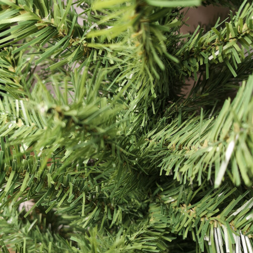 90cm (3ft) Mini Plain Green Christmas Tree in a Jute Bag 1