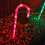 Premier 62cm Multi Coloured Christmas Candy Cane Garden Patio Illuminated Path Lights 6
