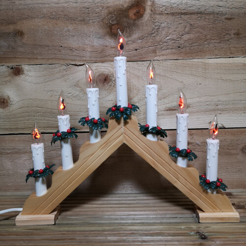 Premier Premier Flickering Candle Bridge Pine - LI98031 2