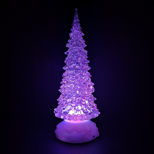 Garden Store Direct (27cm Water Tree) Battery Operated Christmas Colour Changing LED Water Spinner Tree 2