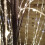 6ft Brown Flocked Willow LED Birch Tree 600 Warm Lights 2