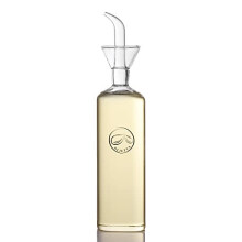Olietta Glass Non Drip Leak Proof No Mess Oil and Vinegar Dispenser Pourer and Drizzler 500ML 0.5 Litre Great for Pouring and Drizzling Olive Oil