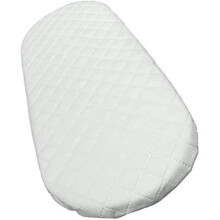 Pinkfairy Microfibre Hypoallergenic Pram Carry Cot Mattress Thick Oval Shape 74 x 30 x 4cm To Fits The ICandy Peach Main Carrycot Nursery