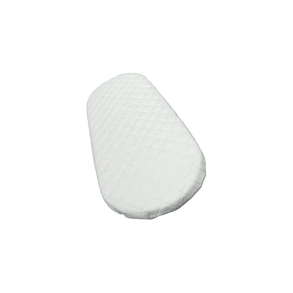 Microfibre Hypoallergenic Pram Carry Cot Mattress Thick Oval Shape 74 X 30 X 4Cm To Fits The Icandy Main Carrycot Nursery Peach Pinkfairy