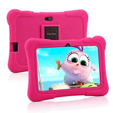 PRITOM Kids Tablets 7 Inch, WiFi Tablets for Children, Android 10, 16GB ROM,Toddler Tablet, BT, Dual Camera, Parental Control,Kids Software Pre-