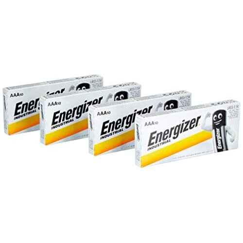 Energizer 40 Piece Value Pack Energizer Industrial AAA/LR03/EN92/Micro Batteries Alkaline 2