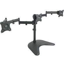 VIVO Triple Monitor Mount Fully Adjustable Desk Free Stand for 3 LCD Screens up to 24 inches STAND-V003P