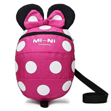 Baby Toddler Safety Harness Backpack Child Kids Cute Cartoon Strap Shoulder Backpack Bag with Reins Leash Rucksack Harness Walkers Tether Belt,FO