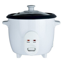 STATUS Santa Clara Round Rice Cooker | 1.8L Rice Steamer Large | 700W White | SANTACLARA1PKB4