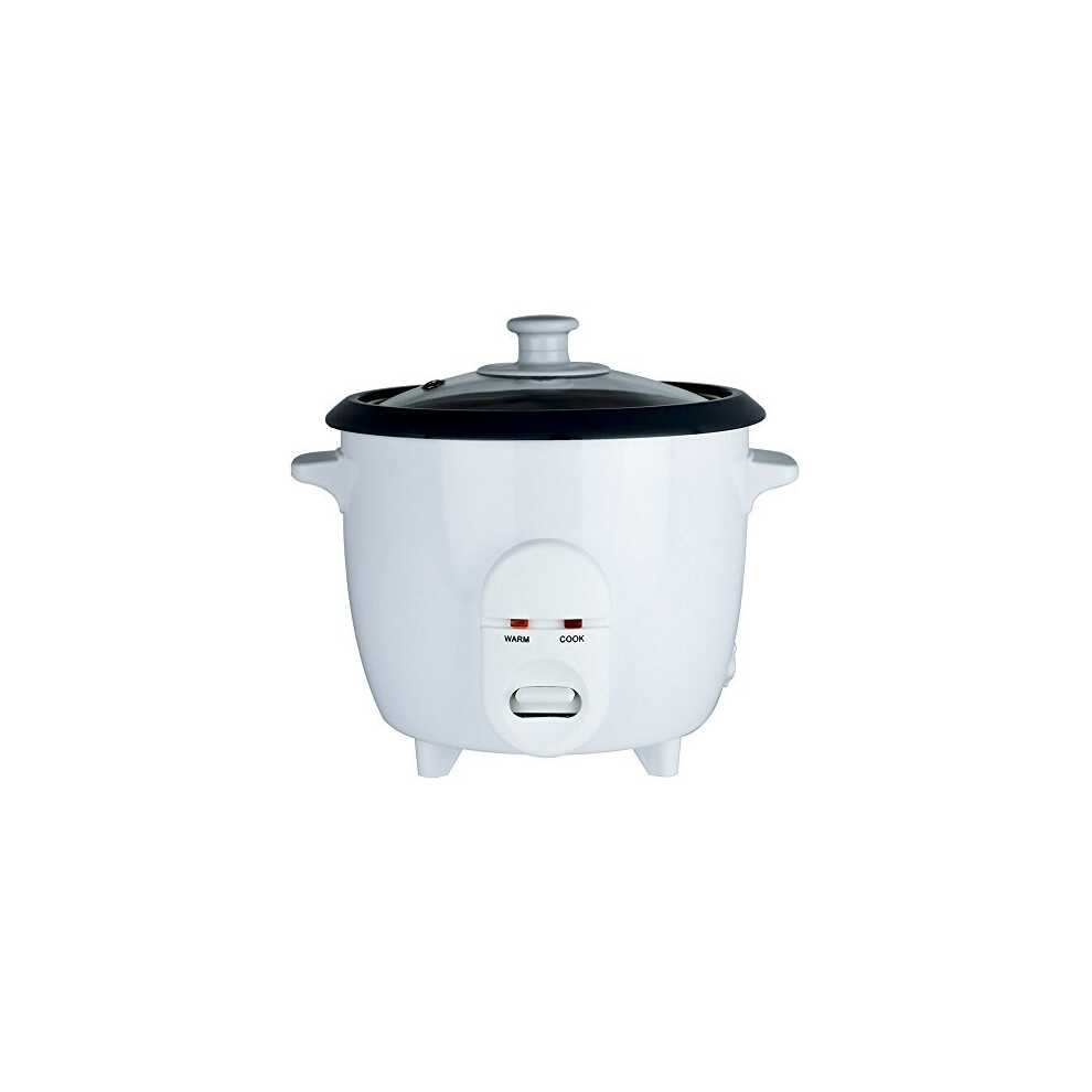 STATUS Santa Clara Round Rice Cooker | 1.8L Rice Steamer Large | 700W White | SANTACLARA1PKB4