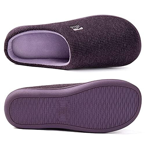 RockDove Women's Original Two-Tone Memory Foam Slipper 1