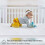 New Baby Travel Cot Bed Mattress Quilted Breathable - For Graco, Redkite And Mamas & Papas 95 x 65 x 5 cm poly cotton Quilted cover Nursery Cot M 6
