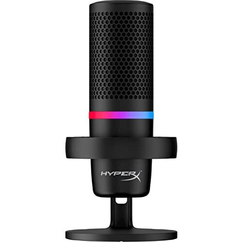 HyperX Microphone - HyperX - Duocast - Noir - Système audio - Type: Microphone