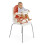 CHICCO Hochstuhl Pocket Snack - Mohnrot 7