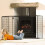 Fireside Extending Extendable Nursery Child Safety Fireguard Firescreen Black 2