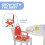 CHICCO Hochstuhl Pocket Snack - Mohnrot 4
