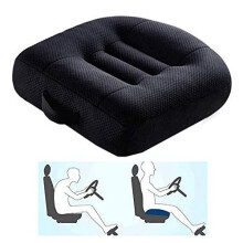 Adult Booster Seat for Car, Portable Booster Seat for Driver, Passenger and Child, 3D Breathable Mesh Non-Slip Seat Cushions with Practical Handl