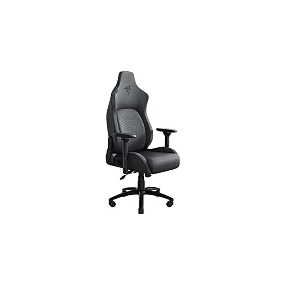 Razer Iskur - Premium Gaming Chair with Integrated Lumbar Support (Desk Chair/Office Chair, Multi-layer Synthetic Leather, Foam Padding, Head Pa
