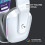 Logitech Gaming headset - Draadloos - Logitech G - G733 Lightspeed - PS5, PS4, PC, MAC - Wit 4