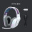 Logitech Gaming headset - Draadloos - Logitech G - G733 Lightspeed - PS5, PS4, PC, MAC - Wit 6