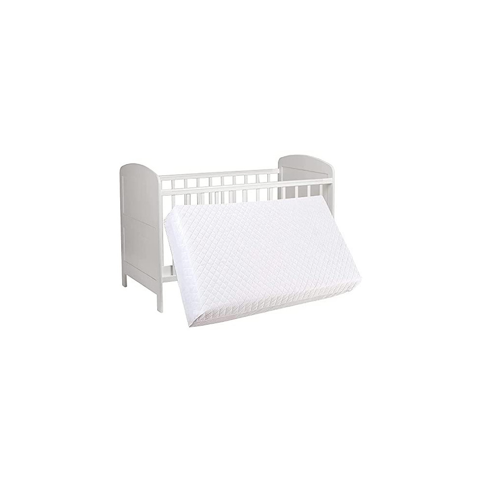 New Extra Thick Travel Cot Mattress to Fits Red Kite, 93 x 64 x 6 cm Nursery Quilted Breathable Anti allergenic - Made In UK-image-OPC-PB7B9NF-NEW
