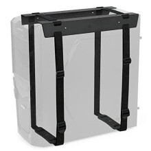 VIVO Under-Desk PC Adjustable Strap and Steel Bracket Holder, Computer Case Carrier, Black, MOUNT-PC02S