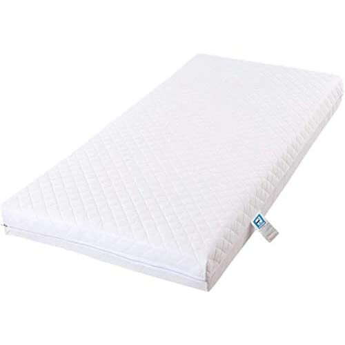 Thick Travel Cot Mattress to fit Red-Kite, Graco. 93 x 64 x 6 cm (FF) Quilted Breathable Anti allergenic - UK Made 1