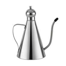 Olive Oil Dispenser, Stainless Steel Oil Drizzler/Vinegar Pourer, Leakproof Oil Pot/Olive Oil Bottle/Olive Oil Can Storage Container with Drip-Fr