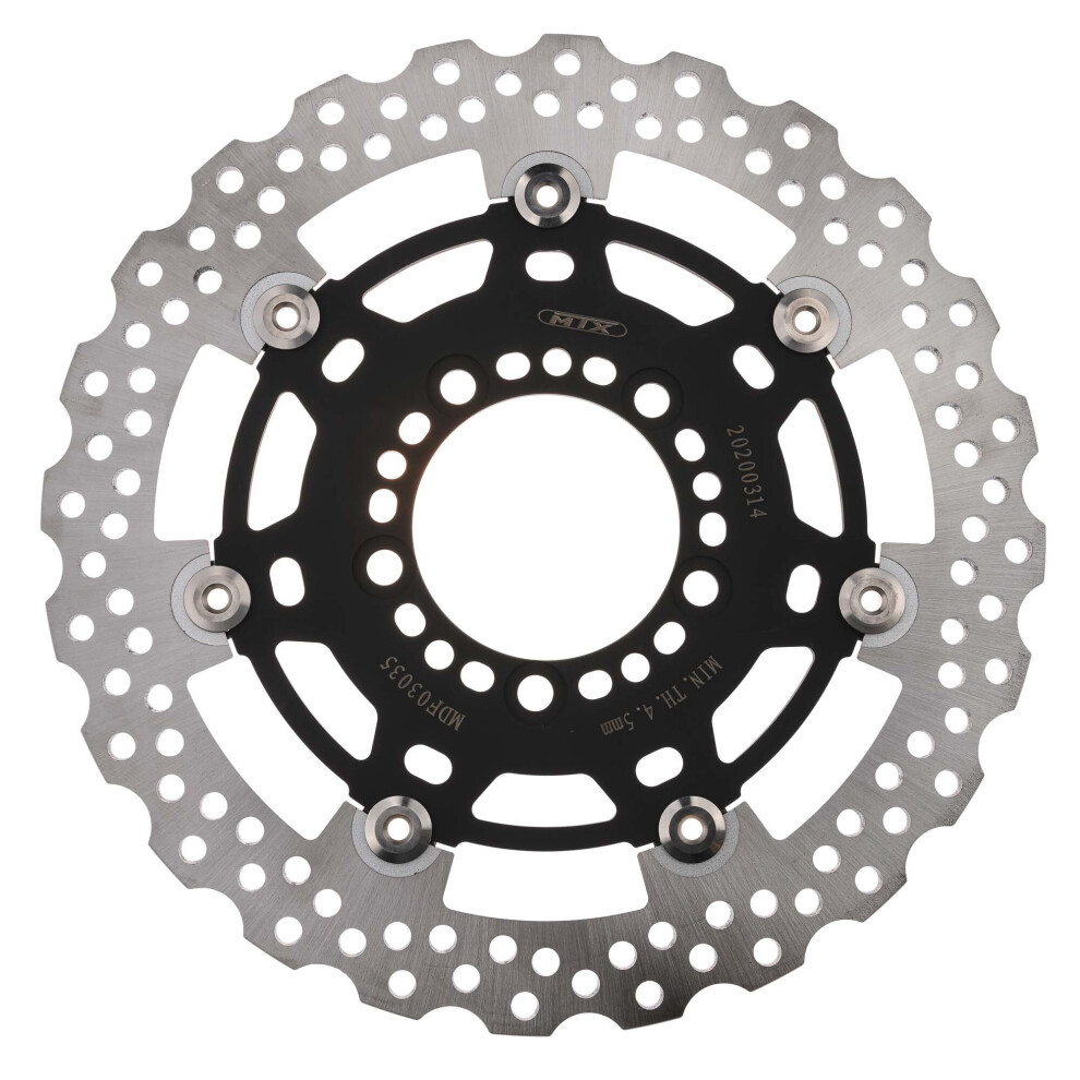 Mtx Performance Brake Disc Front Floating Disc For Kawasaki Ninja 650R 2008-2013 5034862446633