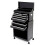 BikeTek Rolling Tool Cabinet With Top Chest Black 1