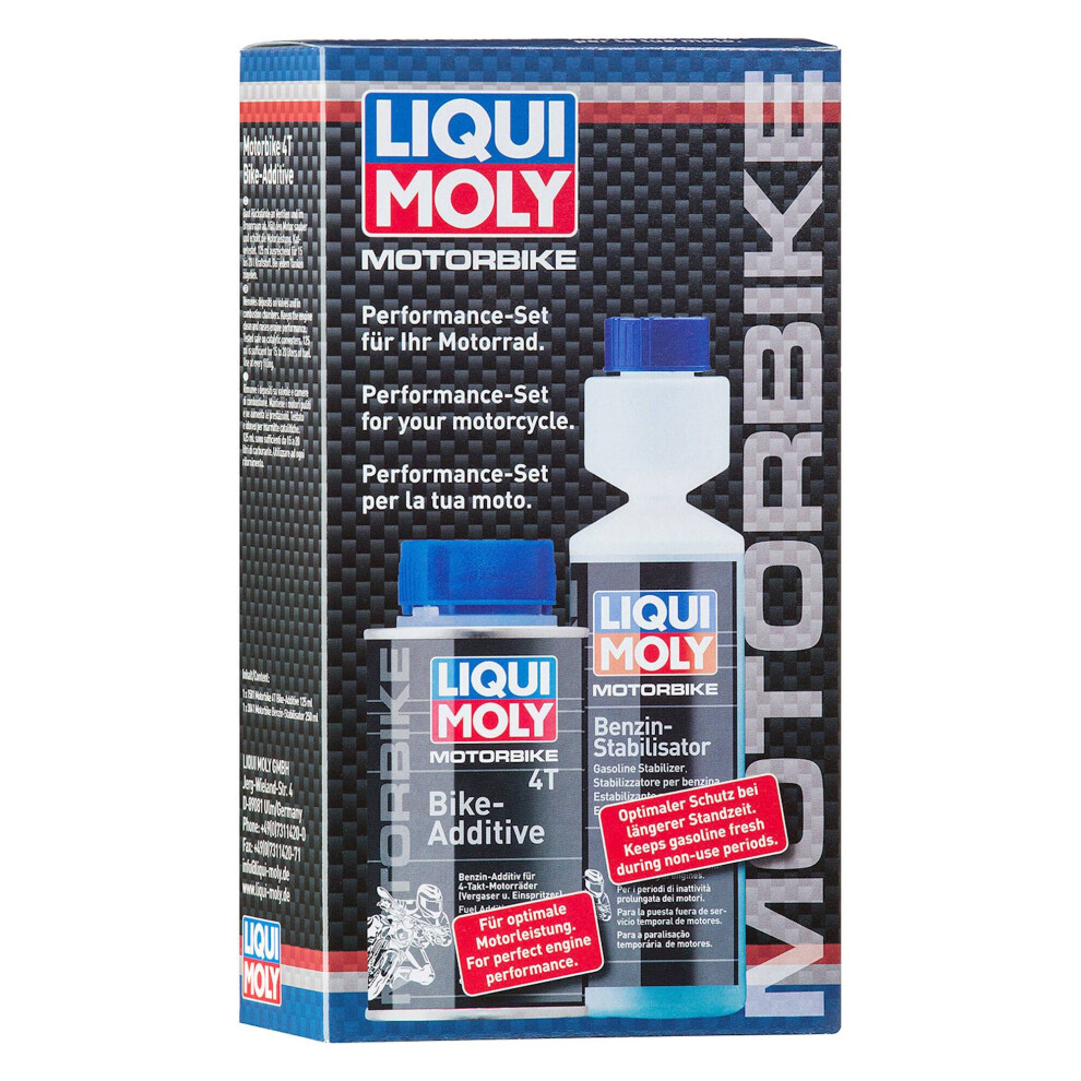 Liqui Moly Performance Set 4T Additive + Gas Stabilizer 4100420030345