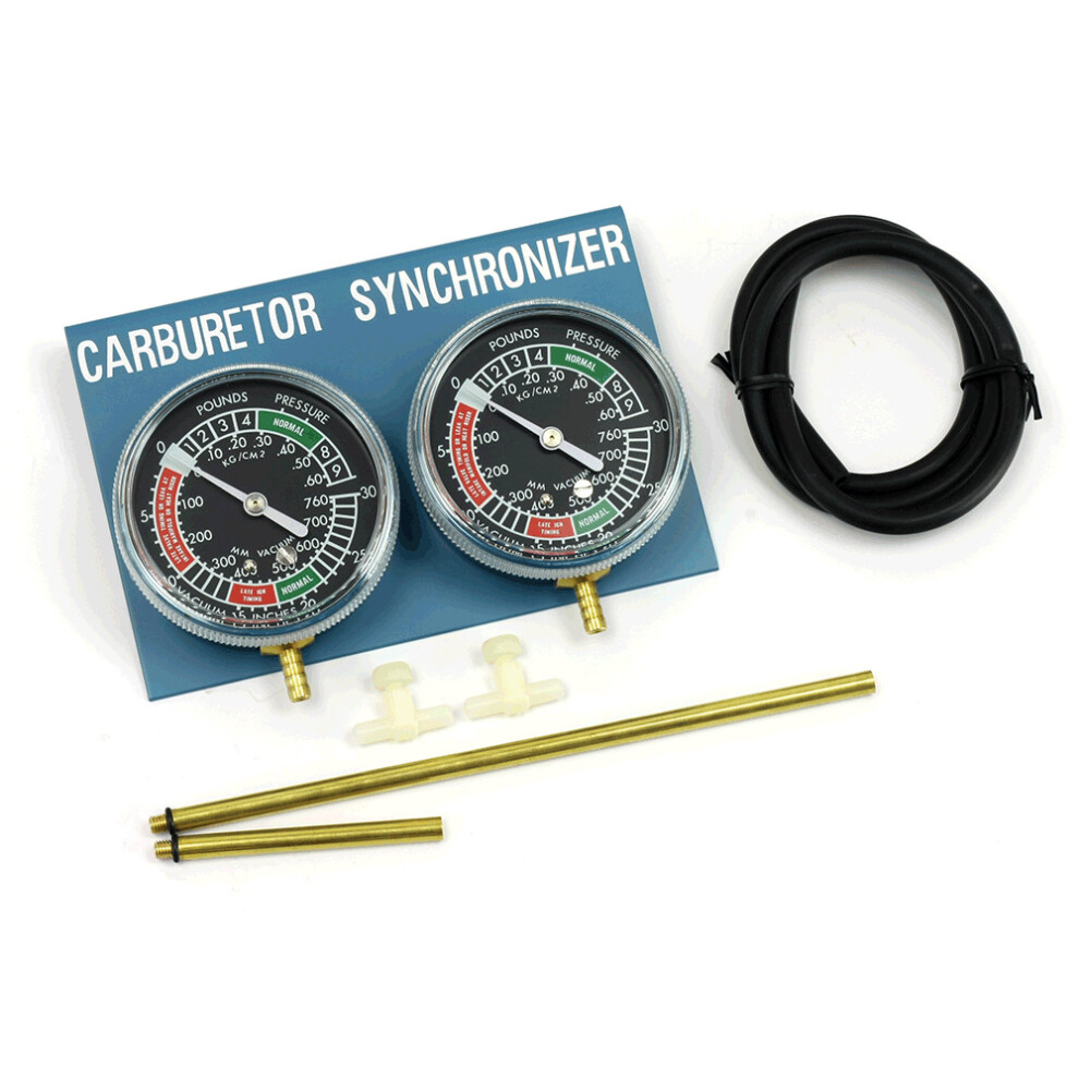 Biketek Vacuum Gauge 2 Cylinder 5034862063007